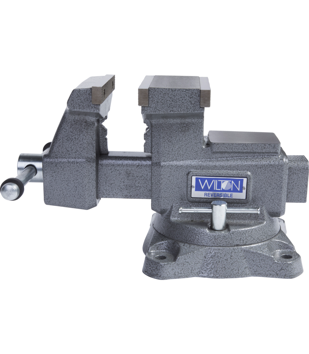 WILTON 4550R, Reversible Vise 5-1/2" Jaw with Swivel Base