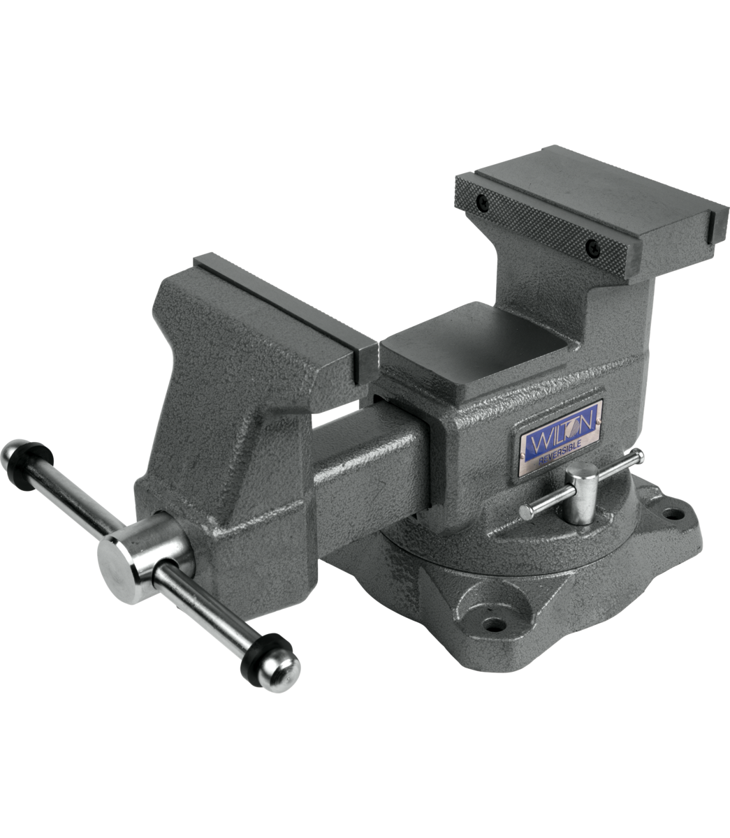 WILTON 4550R, Reversible Vise 5-1/2" Jaw with Swivel Base