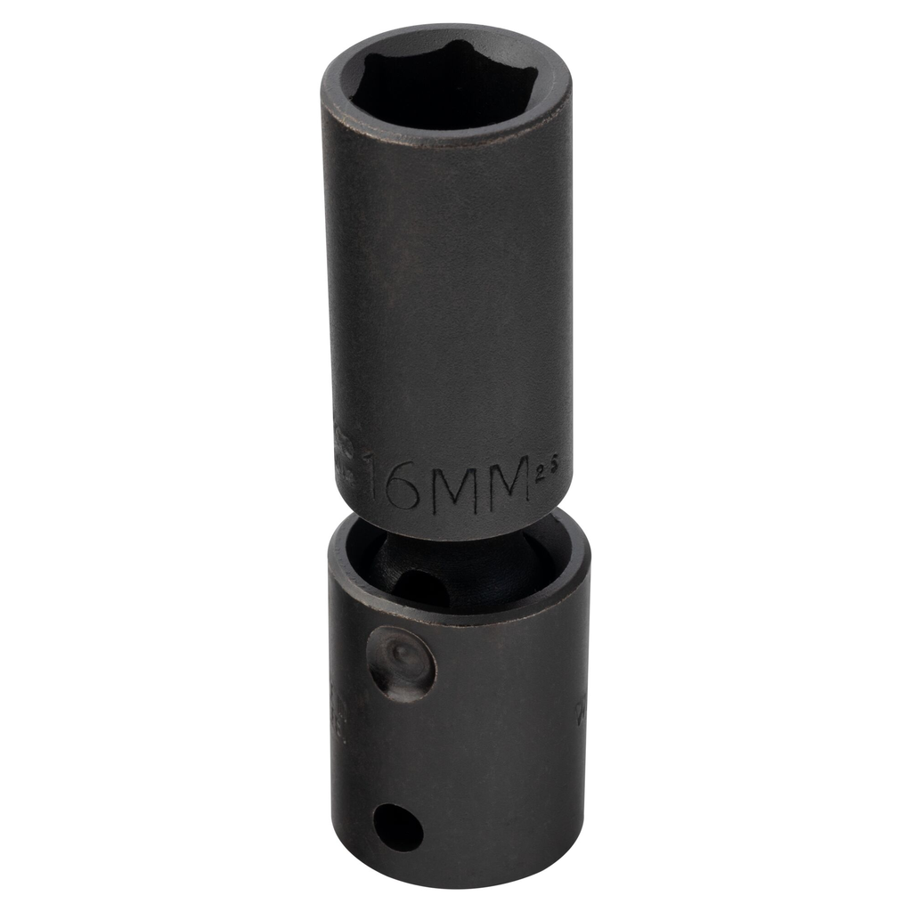 Proto® 1/2" Drive Deep Universal Impact Socket 16 mm - 6 Point 1/ea