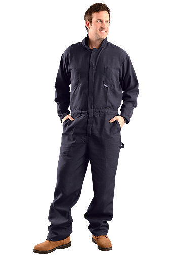 Occunomix Premium Nomex Flame Resistant Coverall HRC 1 1/EA