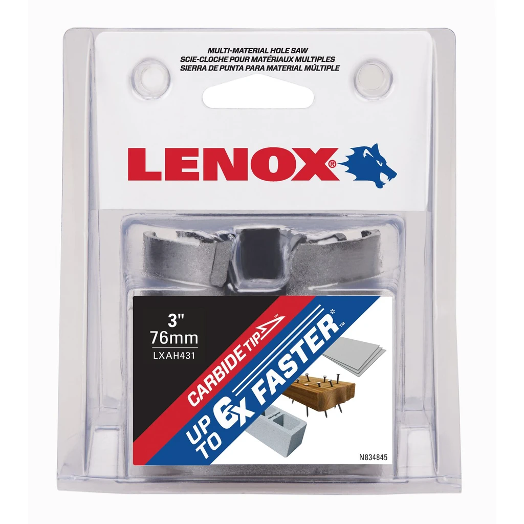 LX 3 (76MM) MM CARBIDE HOLE SAW
