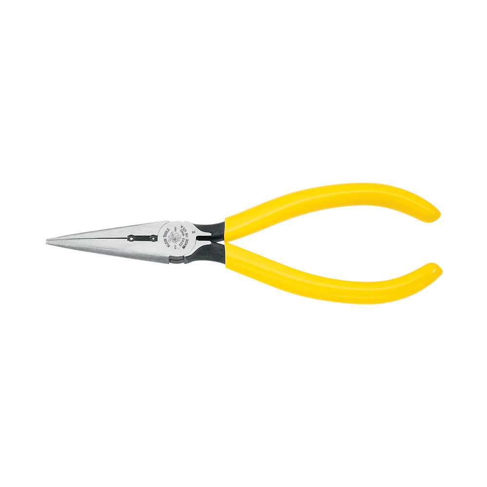 KLEIN 6'' Long Nose Side Cutting Pliers  (P/N D203-6H2)