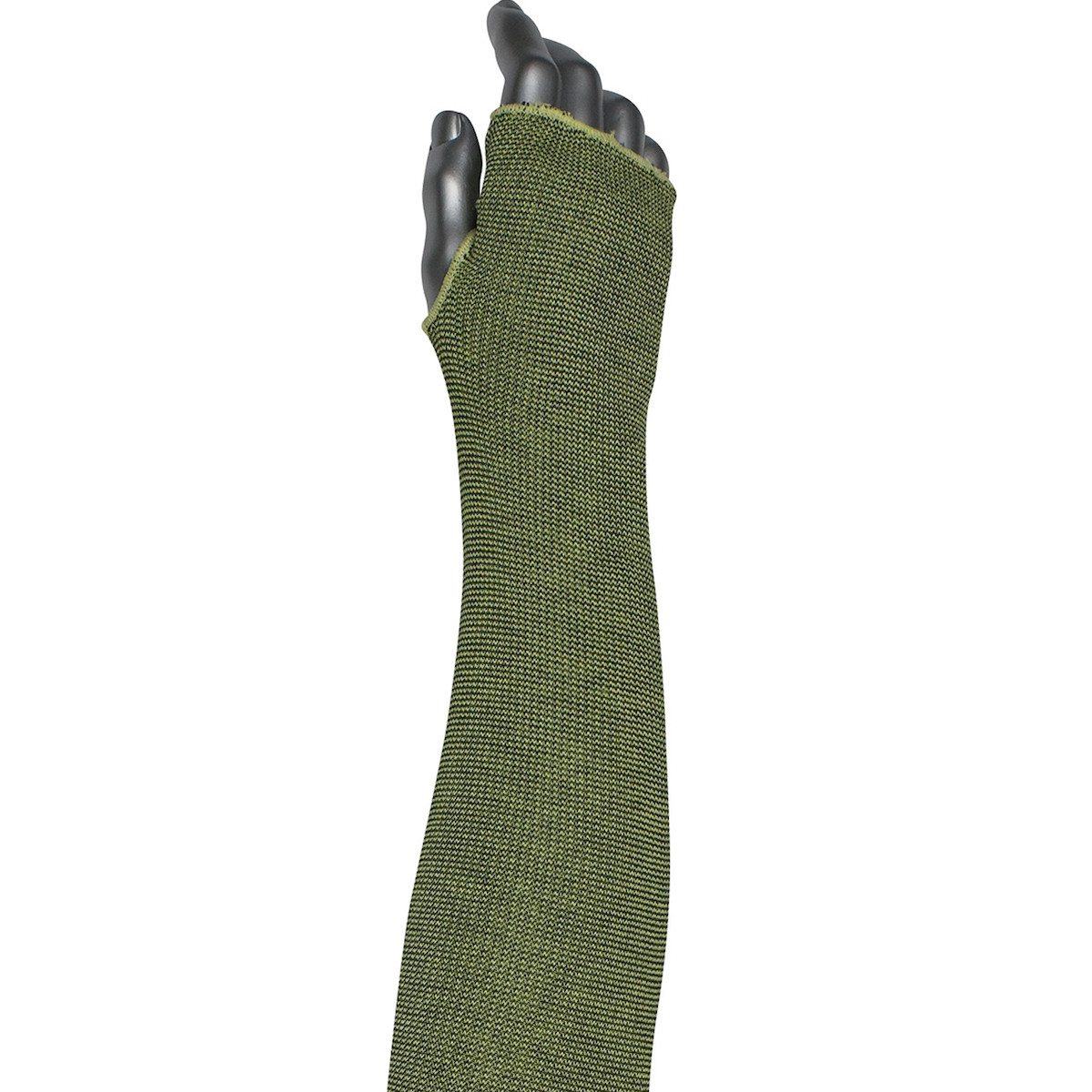Kut Gard® 10-21KVACPMBKTH  Cut Resistant Sleeve, Size 24", Green, ANSI A4