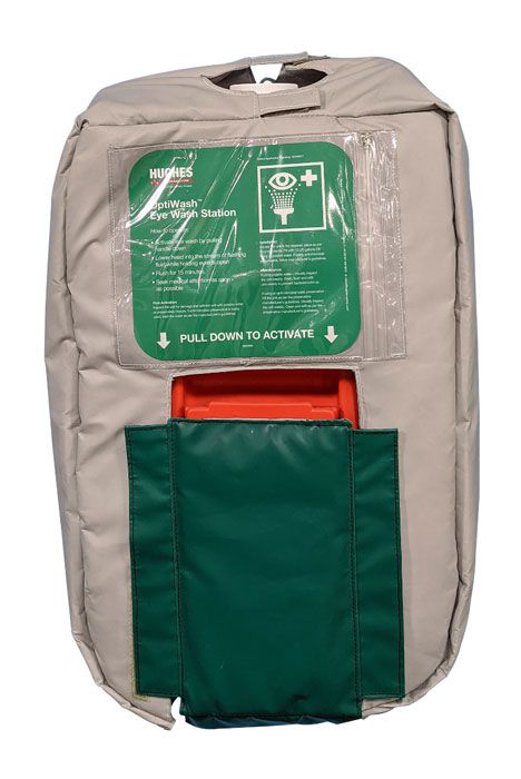 10 Gallon Heated Jacket for Hughes Gravity Fed Eyewash - 10GFEW-BLKT