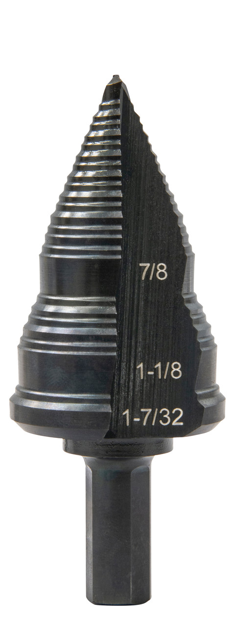 GREENLEE 1-7/32" Step Bit (#11) Metal Cutter