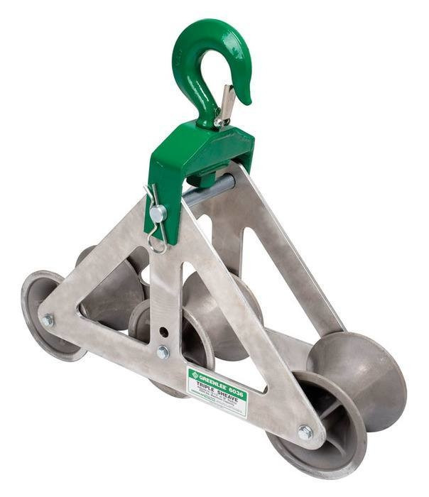 GREENLEE Triple Sheave Cable Guide