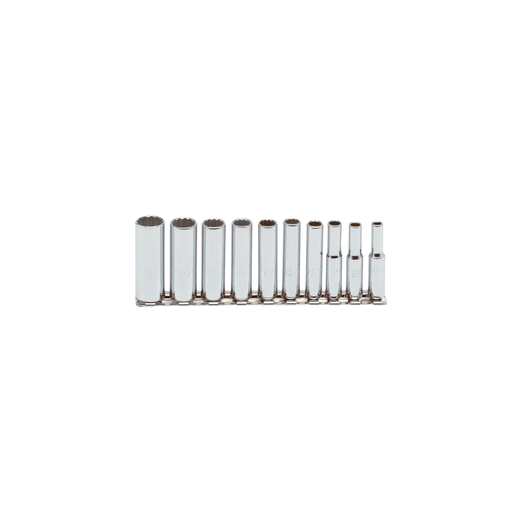 PROTO Set Skt 1/4 Dr 10 Pc 12 P  (P/N J47100)