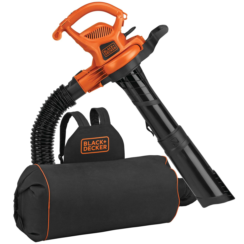 BLACK+DECKER 12AMP BACKPACK BLOWER/VAC/MULCHER