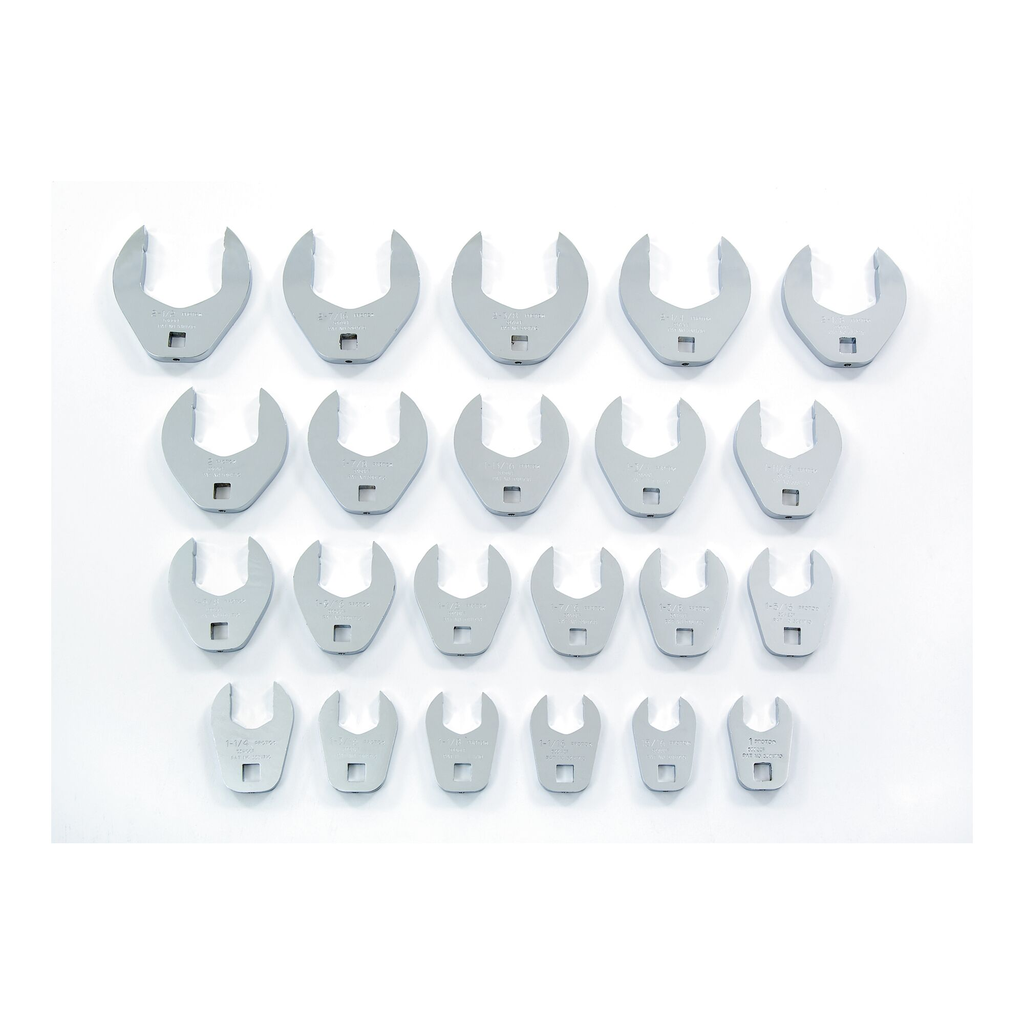 PROTO 1/2" Drive 22 Piece Crowfoot Wrench Set
