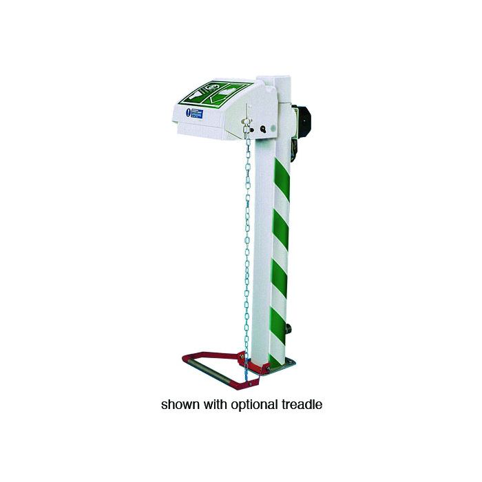 Pedestal Mount, Closed ABS Bowl, Hughes Eye/Face Wash, Freeze Protected, Stainless Steel Pipe, 240V C1D2 - H45GSP-2H