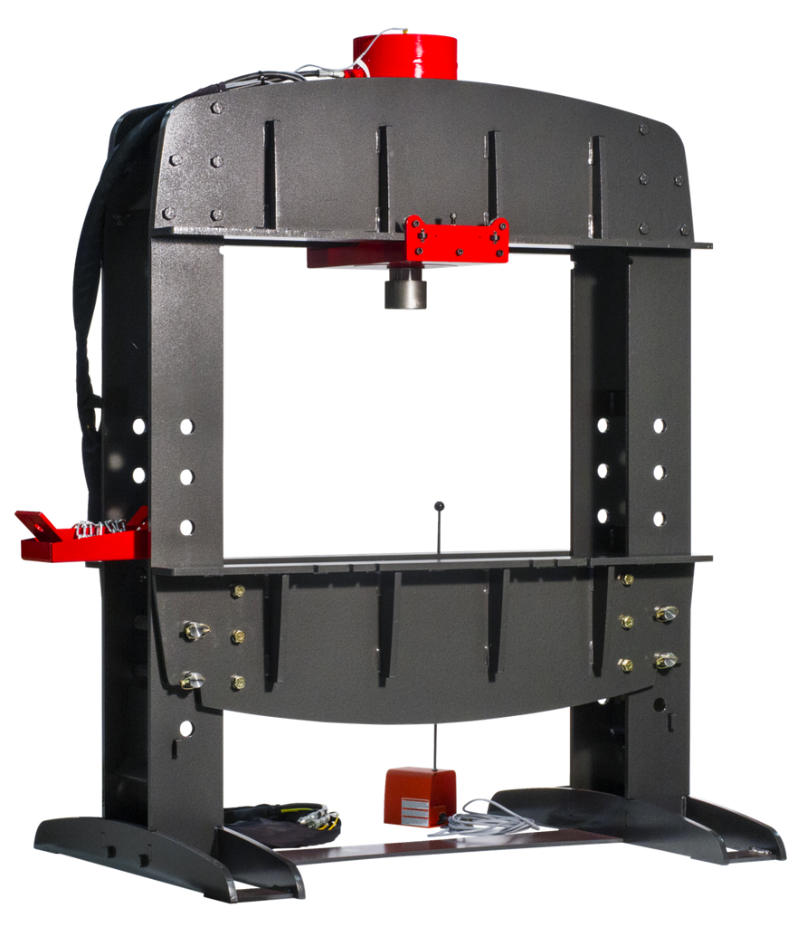 110 Ton Shop Press with PLC and Portable Power Unit 230V, 3Ph