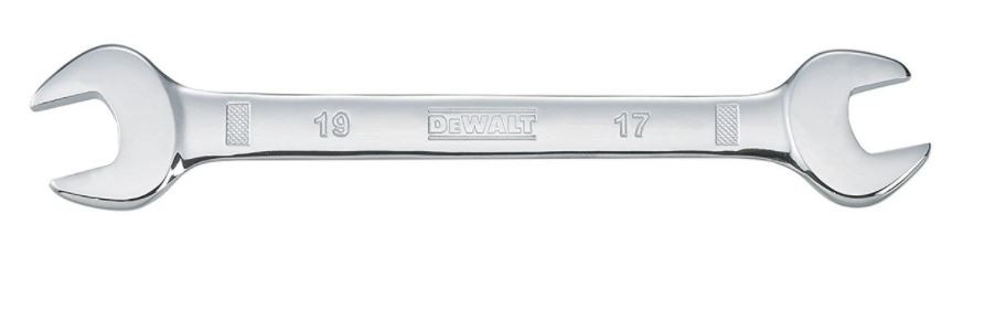 DEWALT 17mm X 19mm Double Open End Wrench 2/pk