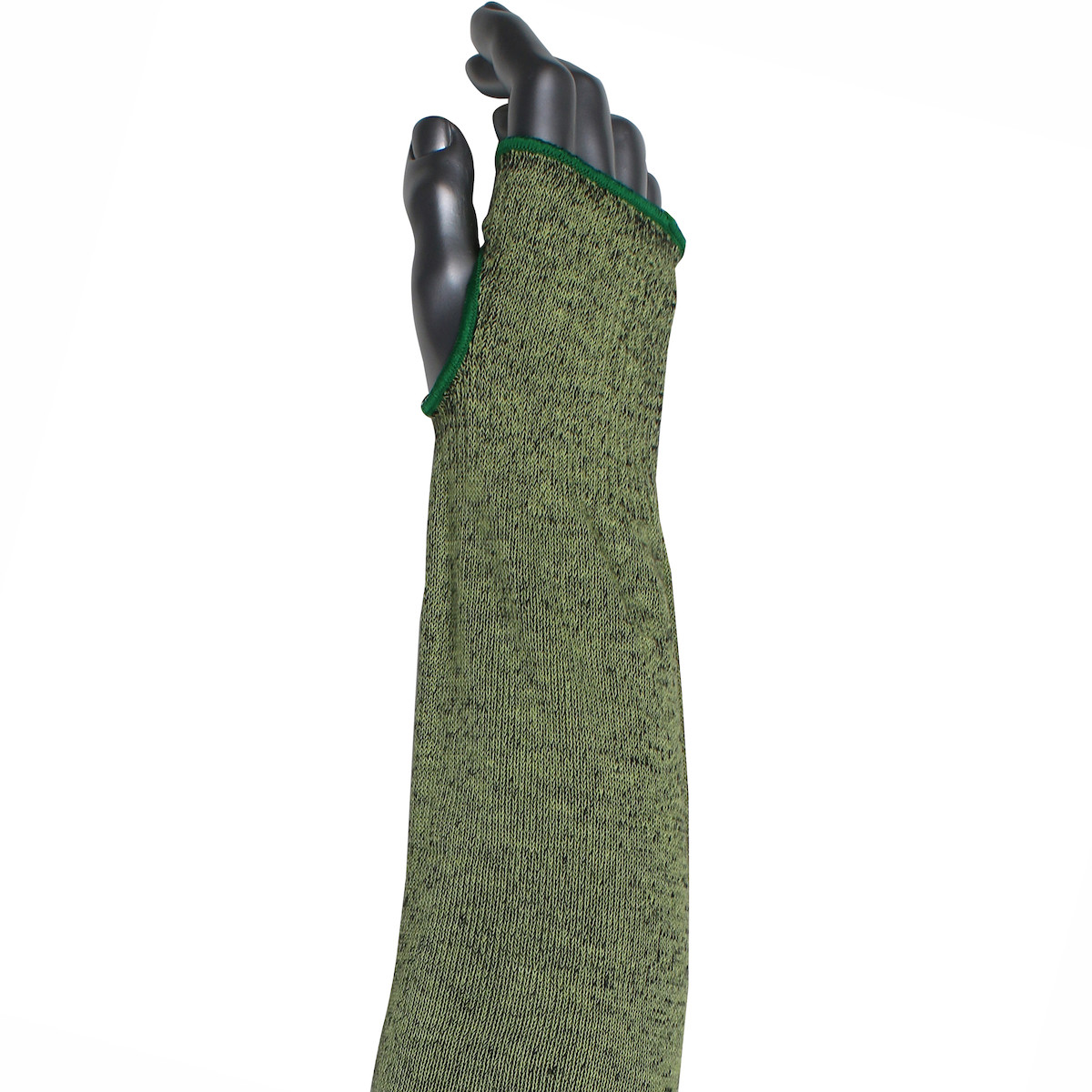 Kut Gard® S10ATAFR/5HA-EW-ES6T  Cut Resistant Sleeve, Size 18", Green, ANSI A5