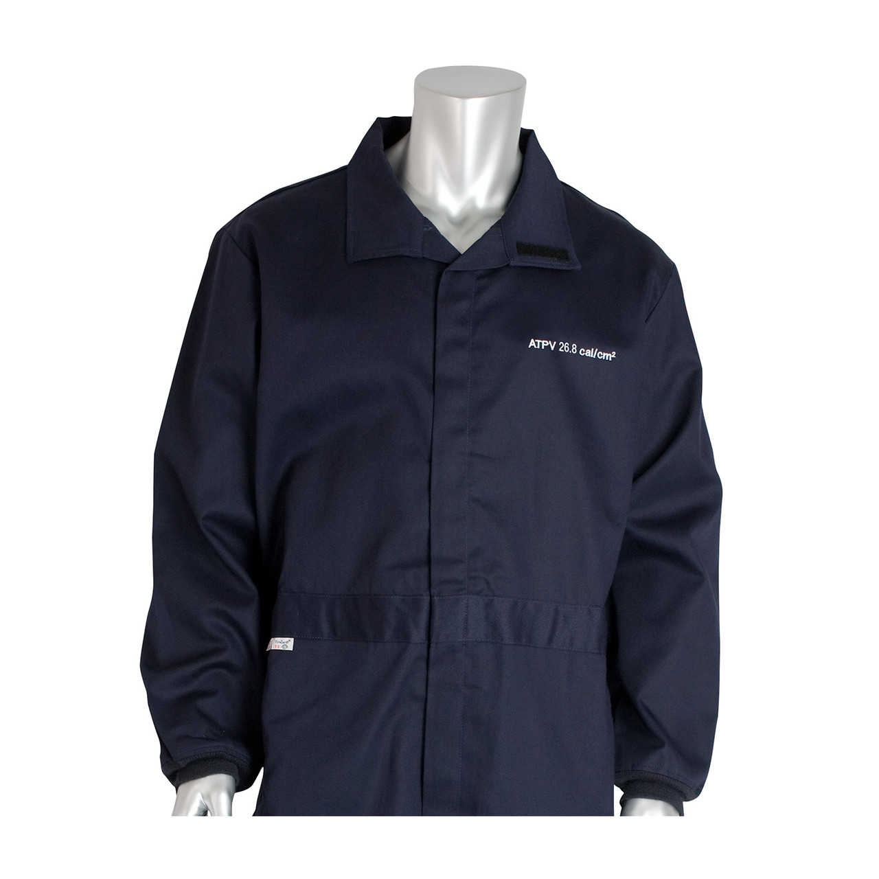 PIP® 9100-52772 7oz Arc Clothing, Size S, Navy