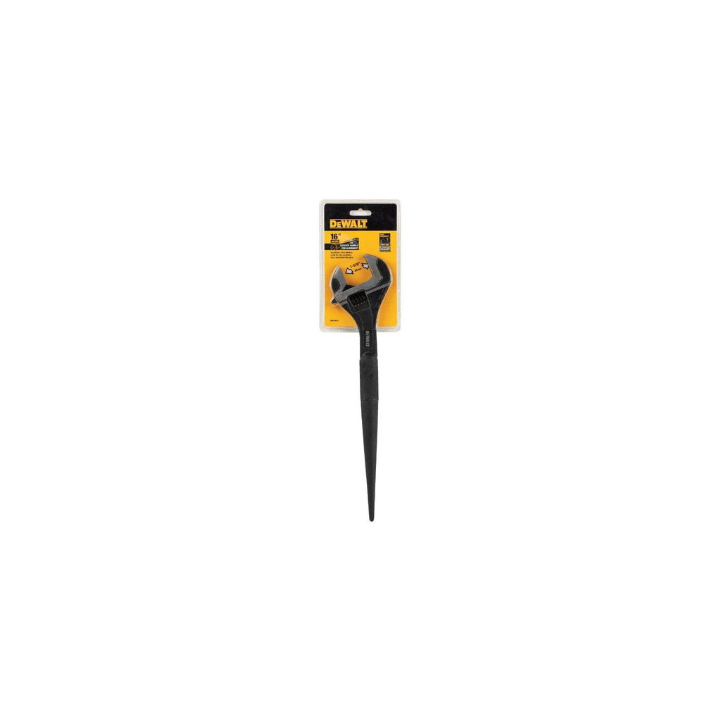 DEWALT Spud All-Steel Adjustable Wrench