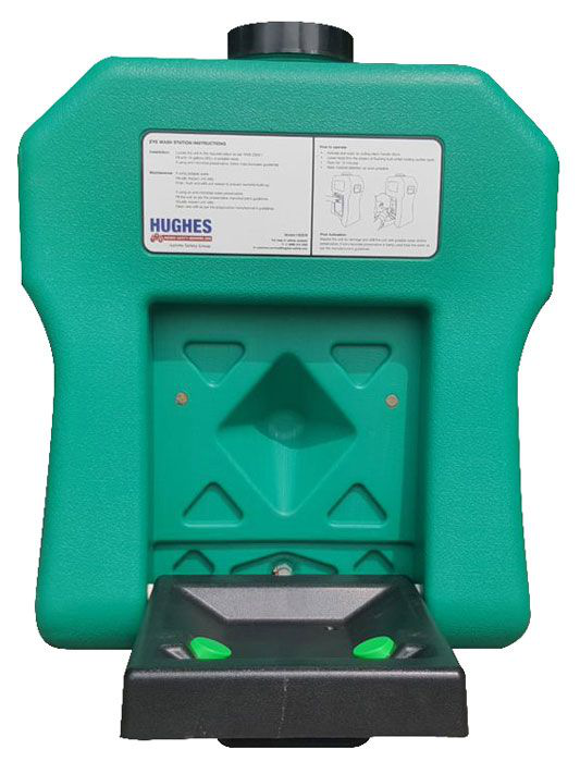 16 Gallon Portable Self-Contained Hughes Eyewash Station, Gravity-Fed - 16GFEW