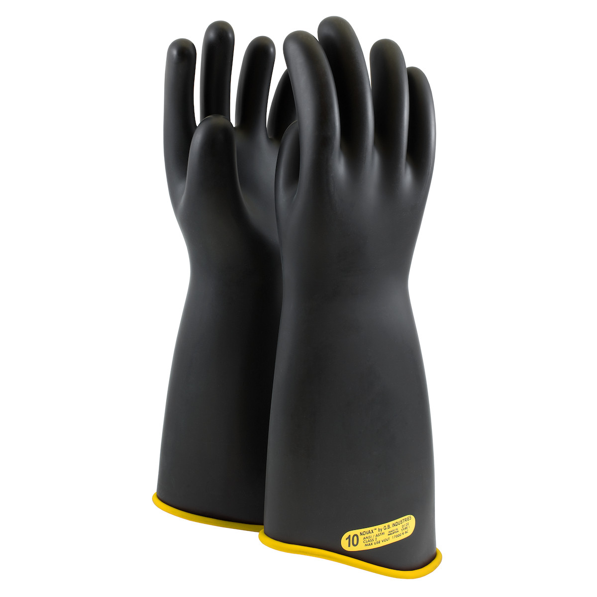 NOVAX® 151-2-18  Insulating Gloves, Size 10, Black