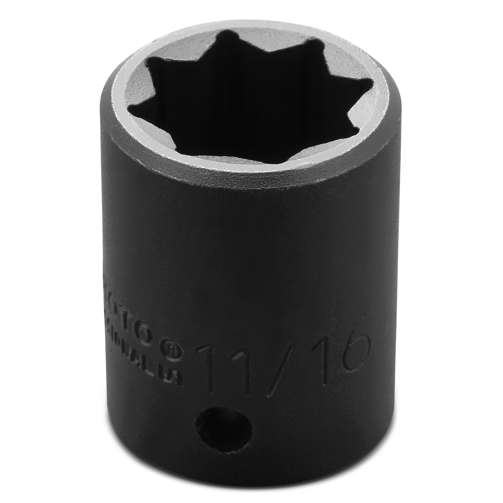 Proto® 1/2" Drive Impact Socket 11/16" - 8 Point