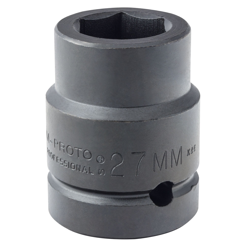 Proto® 1" Drive Impact Socket 27 mm - 6 Point 1/ea
