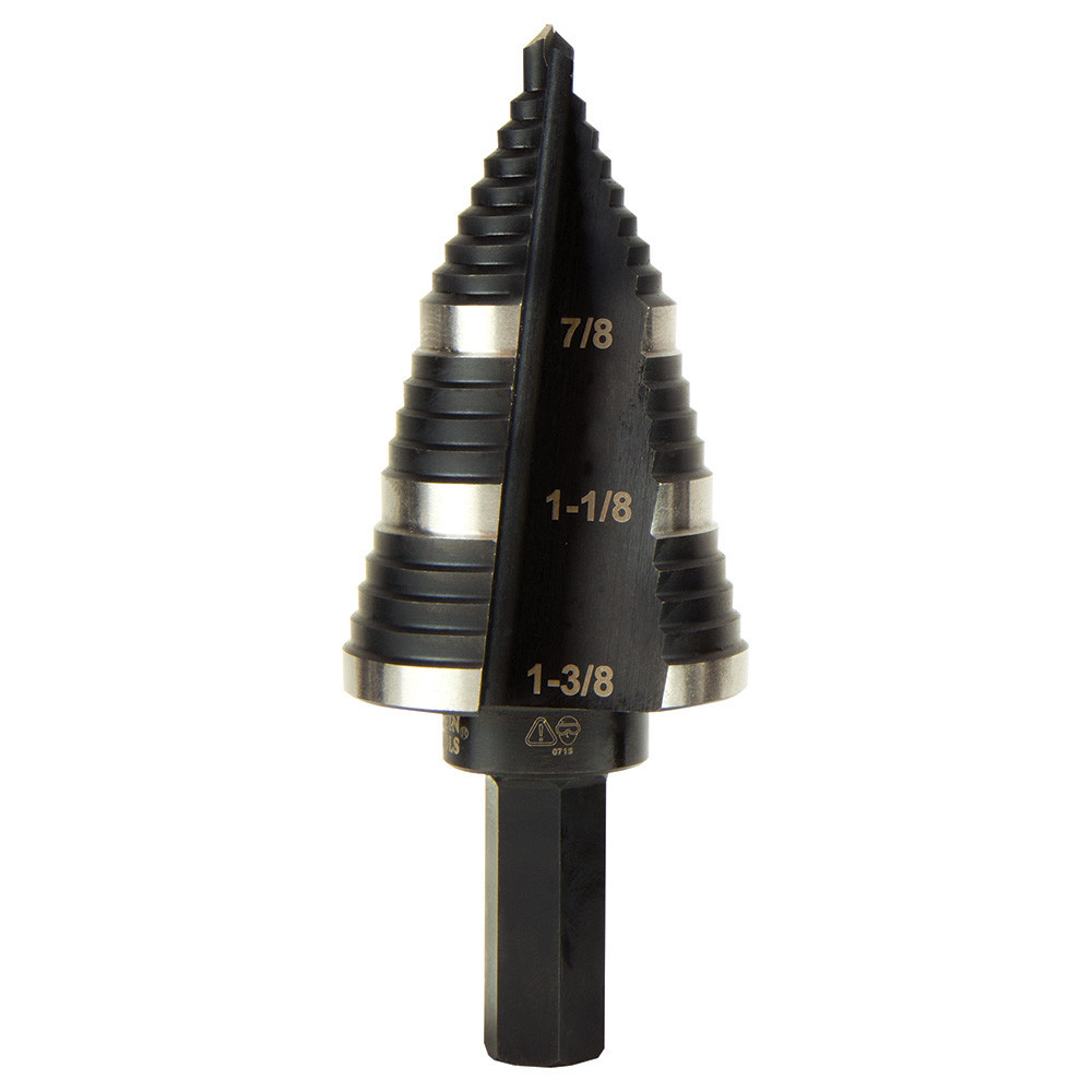 Klein Step Drill Bit #15 Double-Fluted