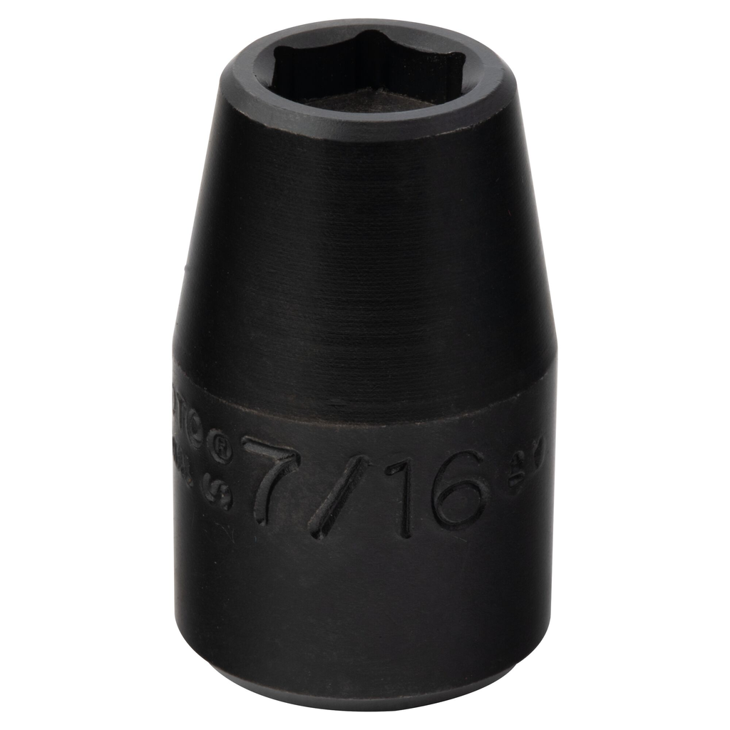 Proto® 1/2" Drive High Strength Magnetic Power Socket 7/16" - 6 Point 1/ea