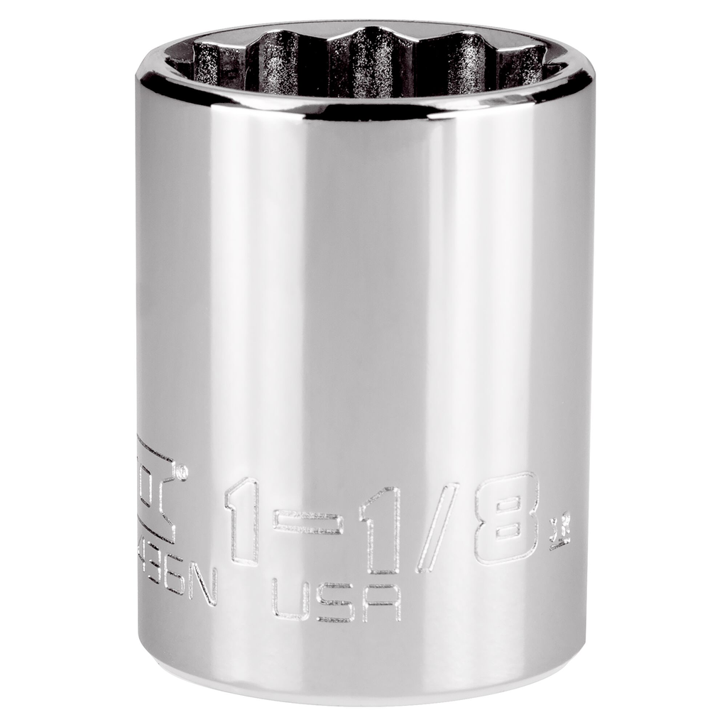 PROTO Skt 1/2 Dr 1-1/8 12 Pt Intm