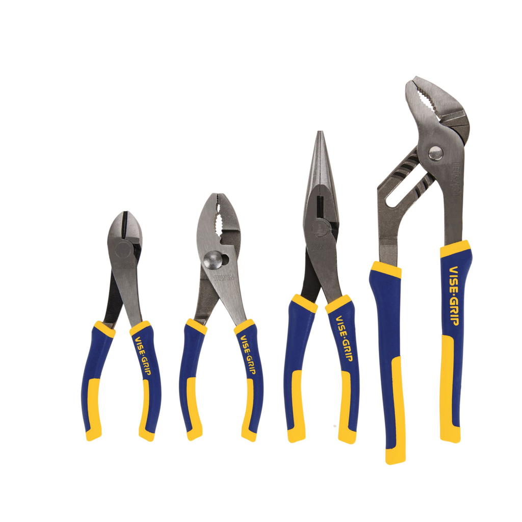 IRWIN 4PC PROPLIERS TRAY SET-6" DIAGONAL 6"