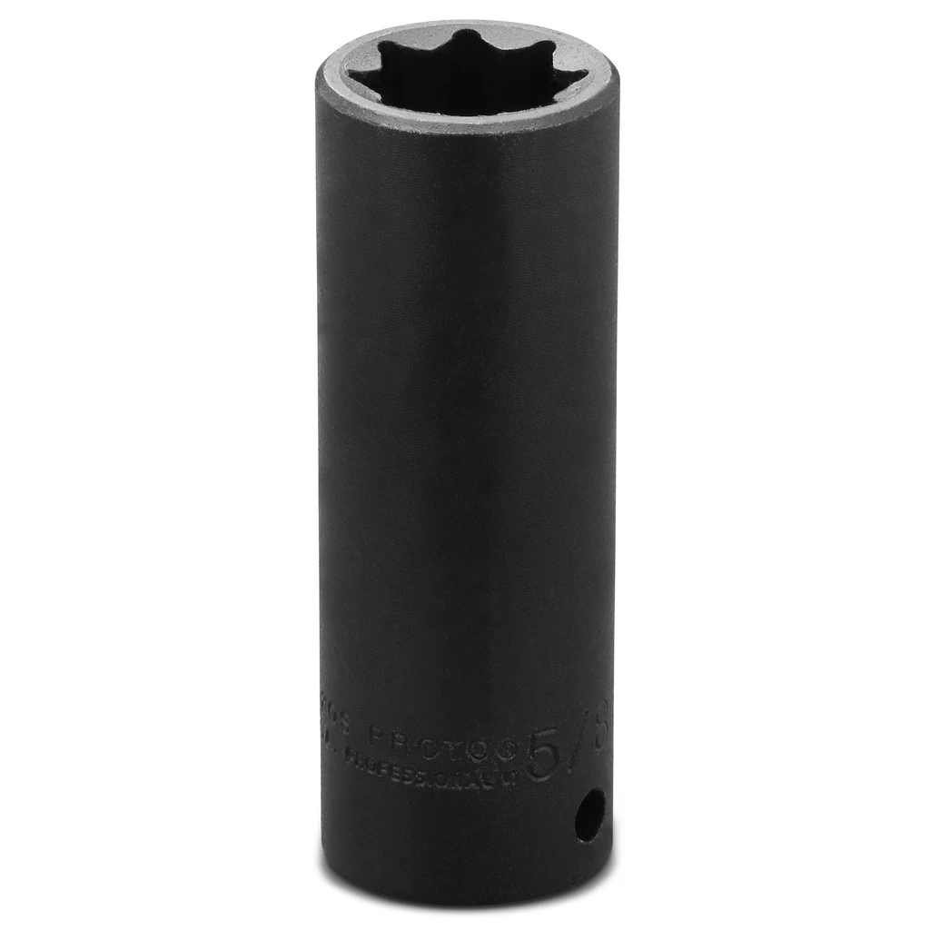 Proto® 1/2" Drive Deep Impact Socket 5/8" - 8 Point 1/ea