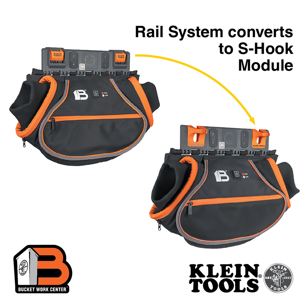 Hand Warmer Module, Rail and S-Hook