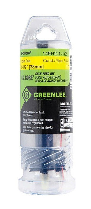 GREENLEE 1-1/2" E-Z Bore® Bit