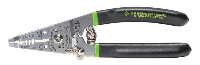GREENLEE Pro Stainless Wire Stripper / Cutter / Crimper