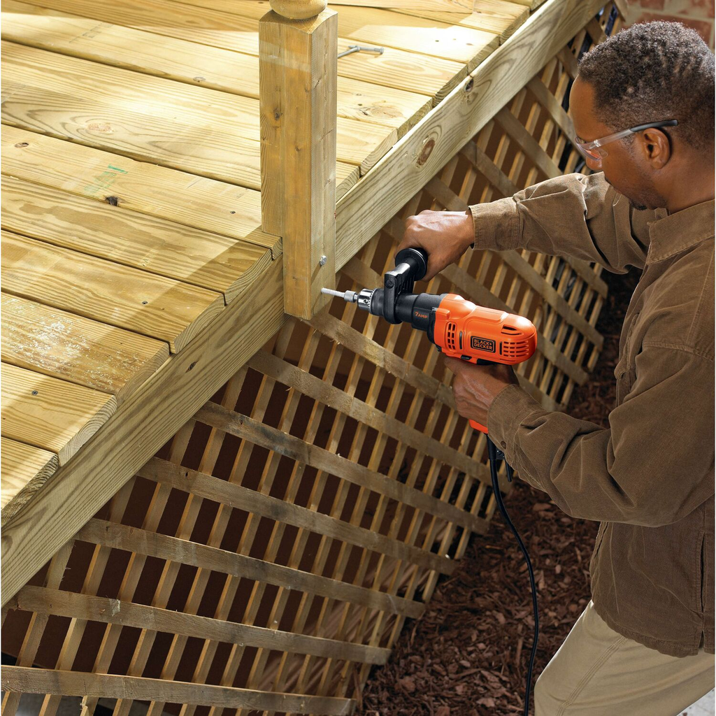BLACK+DECKER 7.0 amp 1/2" VSR Drill