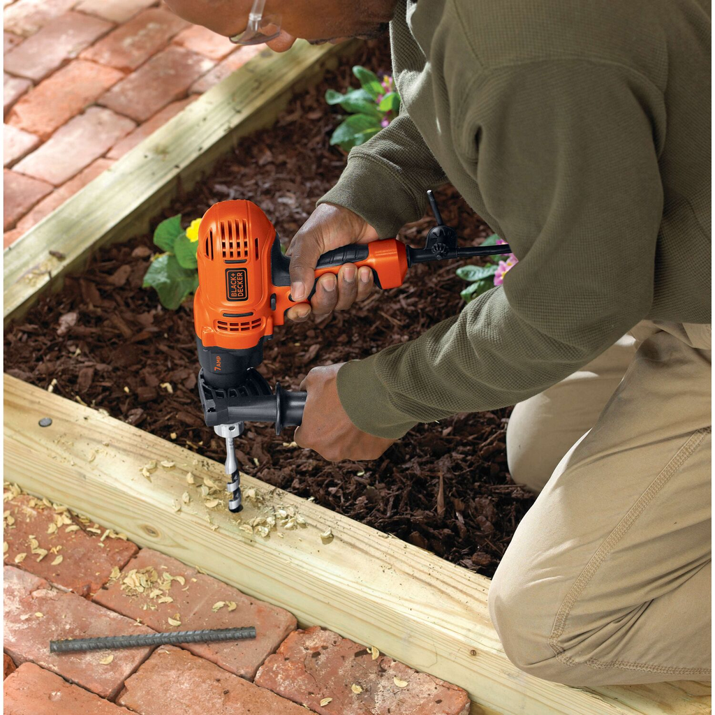 BLACK+DECKER 7.0 amp 1/2" VSR Drill
