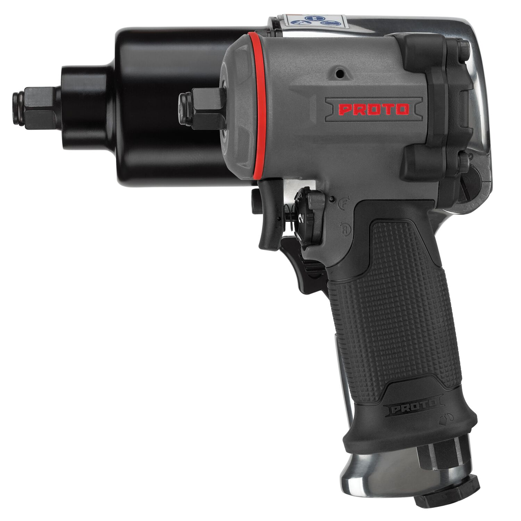 Proto(R) 1/2" Drive Mini Impact Wrench - Pistol Grip 1/ea