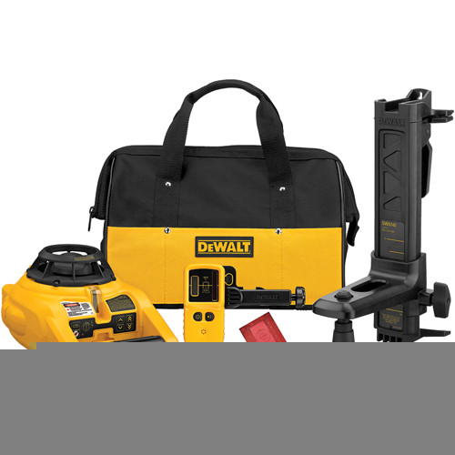 DEWALT Rotary Laser Level Kit, Indoor/Outdoor Survey Laser Transit