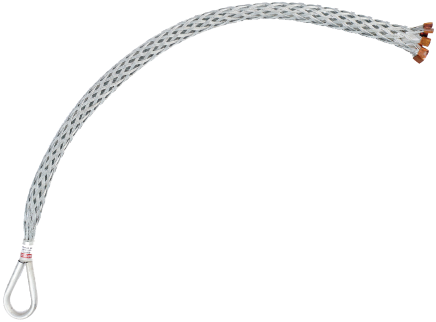 Slingco Double Weave Underground Pulling Grip With Barbell 0.75" - 1.25" Diameter 18" Lattice length 1/EA