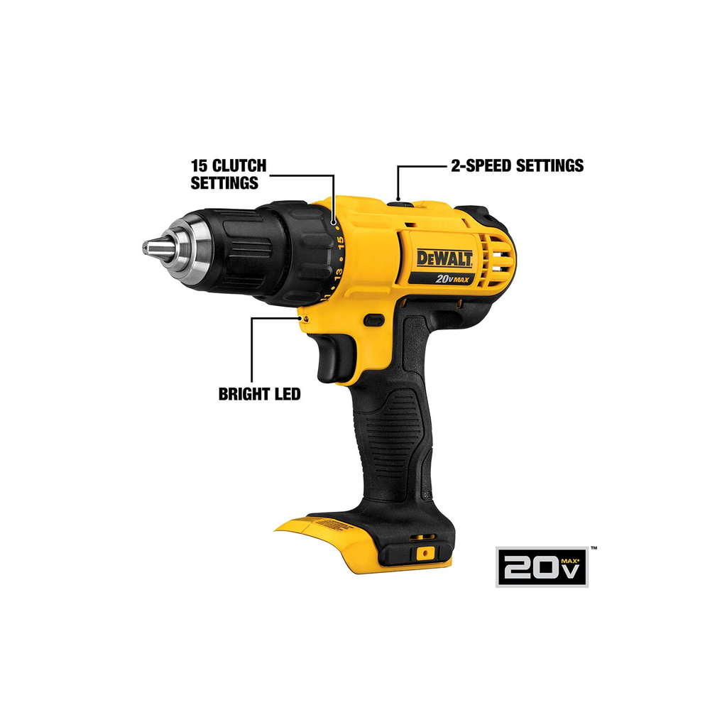 20V 4-TOOL COMBO KIT (P/N DCK445D1M1)