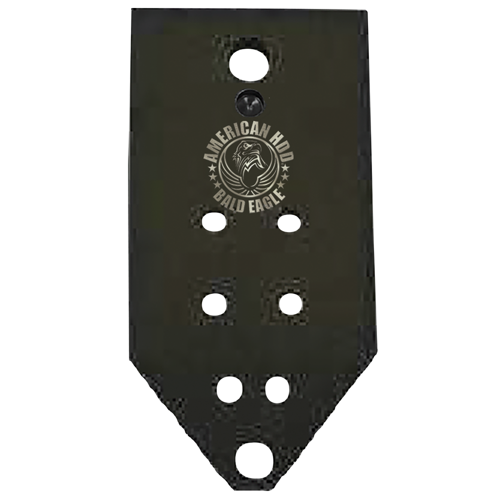 BALD EAGLE® Paddle Bit Vermeer® Compatible 7-Hole  -- 1/2" x 13, 6.0" Width, 3/4" Thick