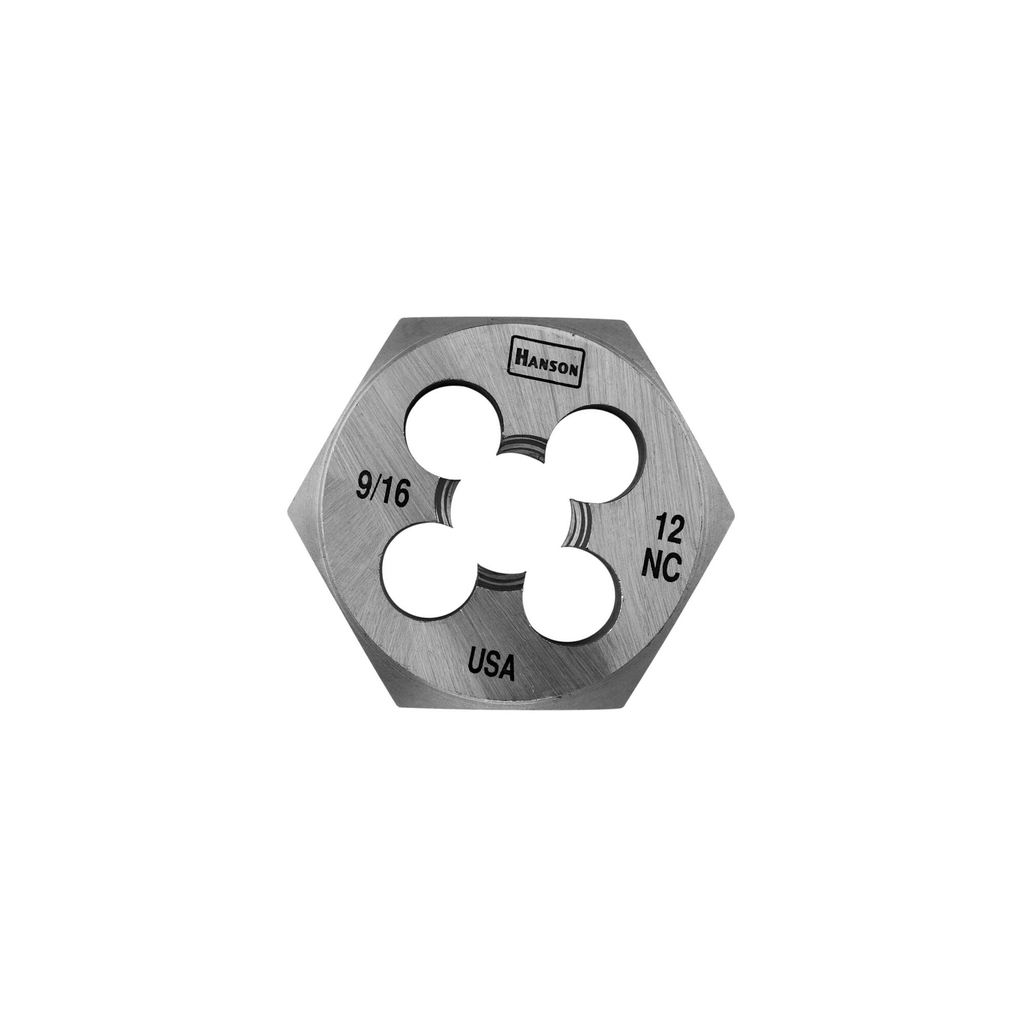 IRWIN DIE 9/16-12 1 7/16 NC SH