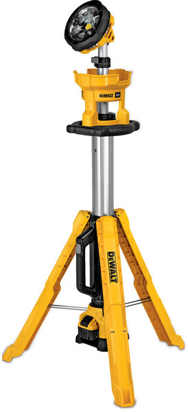 DEWALT 20V MAX* LED Work Light and Tripod Base Kit