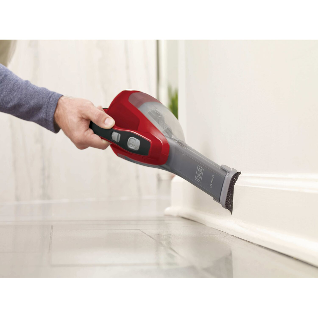 BLACK+DECKER Gen 9.5 Lithium Hand Vac, 2Ah (Chili Red)