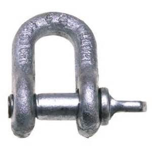 SHACKLE W/BOLT KIT,3 TON SAC CLAMP