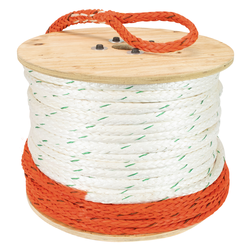 GREENLEE 3/8" X 600' Double-Braided Composite Rope