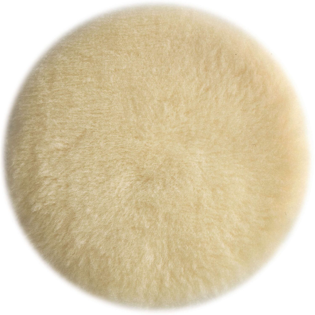 PORTER CABLE 6" HOOK & LOOP LAMBS WOOL POLISHING PAD
