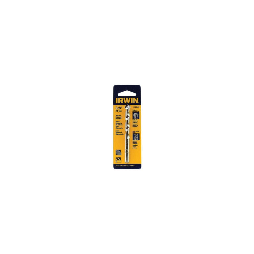 IRWIN DRL BIT 3/8" X 4" MSNRY