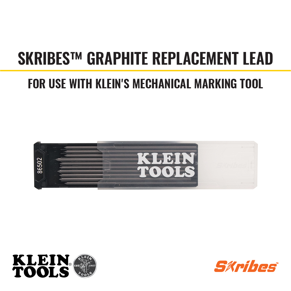 Skribes™ Replacement Leads, Black, 10-Pack