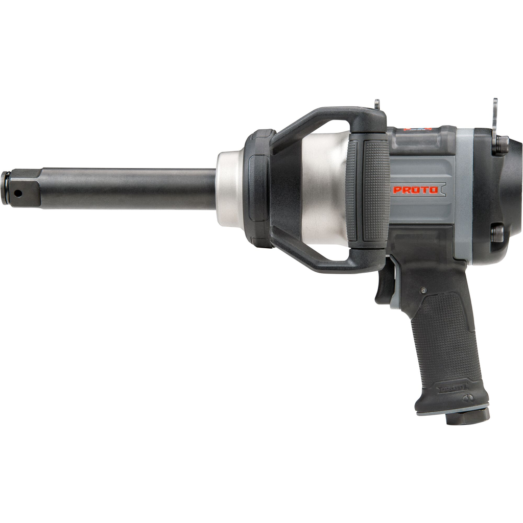 PROTO 1" Drive Pistol Grip Air Impact Wrench 6" Extended Anvil