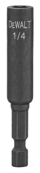 DEWALT 1/4" IR NUT DRIVER LONG 2-9/16" BULK 25/pk