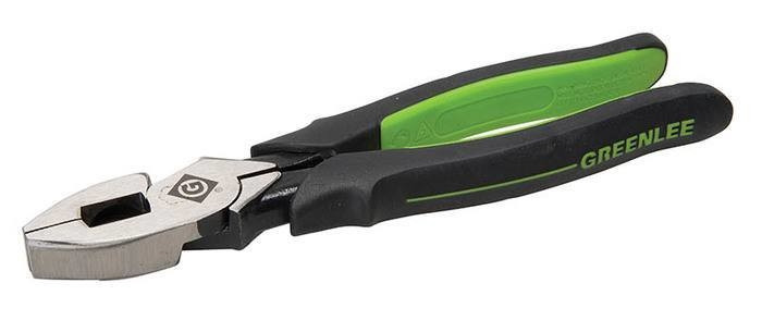GREENLEE 8" Molded Grip High-Leverage Side-Cutting Pliers