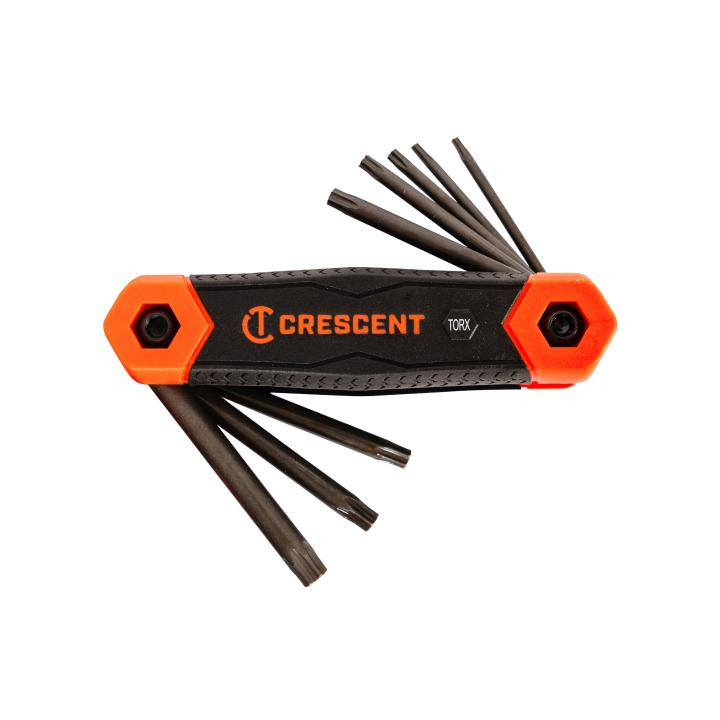 3PK HEX FOLD-UP SET, SAE MM TORX